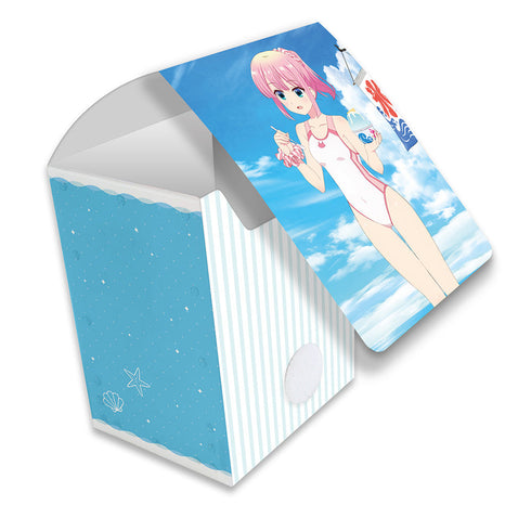 『まちカドまぞく 2丁目』描き下ろしデッキケース(千代田桃/海)
